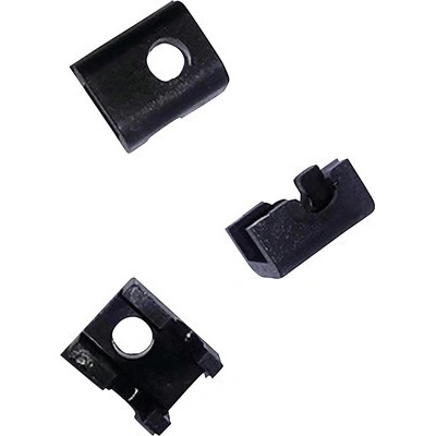 Příchytka panelu 3D k bráně PVC černá