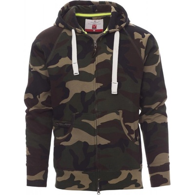 Payper DALLAS+ mikina s kapucňou pánska Camouflage
