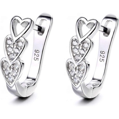 Silenti Jewelry Сребърни обеци "Необятност