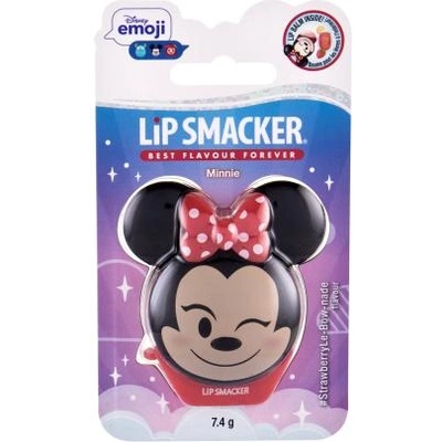 Lip Smacker Disney Minnie Mouse Strawberry Le-Bow-nade подхранващ балсам за устни 7.4 гр
