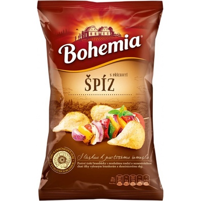 Bohemia Chips s příchutí špíz 70 g