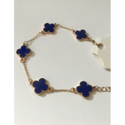 Fashion Jewelry náramek modrý se zlatým 2-lo138