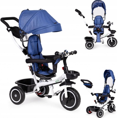 Ecotoys Biela Čierna Modrá