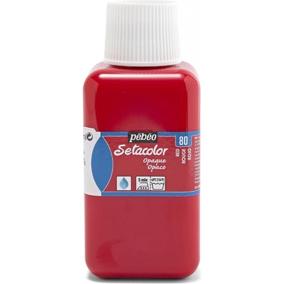 Pébéo Setacolor Opaque farba na textil 80 red 250 ml