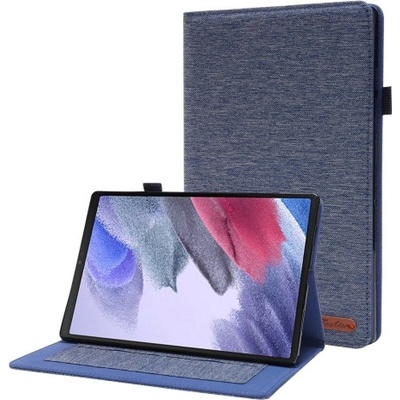 Vsechnonamobil 37462 FABRIC Zaklápěcí obal pro Samsung Galaxy Tab A8 SM-X205 / SM-X200 modrý