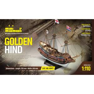 Mamoli Галеон Златната кошута - Golden Hind 1: 110 (MM71)