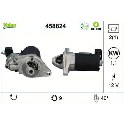 Štartér VALEO 458824