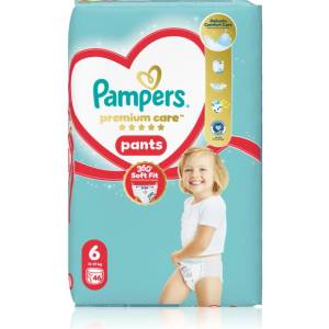 Pampers Premium Care Pants Size 6 еднократни пелени гащички 13-19 kg 46 бр
