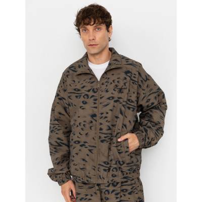 Carhartt WIP Travon duck feather print cypress/black