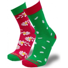 Collm Barevné ponožky STYLE SOCKS KVĚTY