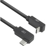 ACT Кабел ACT AC7481 USB-C - USB-C, 10 Gbps, 60 W, 1 m, черен (EWENT-ACT-CAB-AC7481)