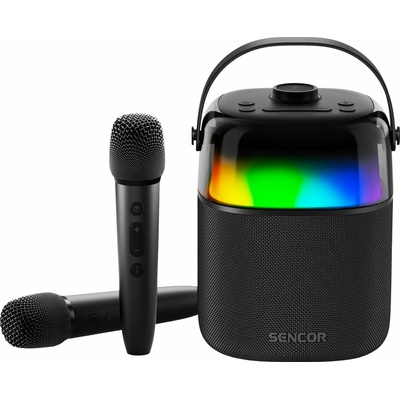 SENCOR SSS 3450K s bezdrátovými mikrofony – Zboží Mobilmania