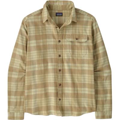 Patagonia Мъжка риза с копчета Patagonia L/S LW Fjord Flannel Shirt - Builder: Weathered Stone (033-0627-3511)
