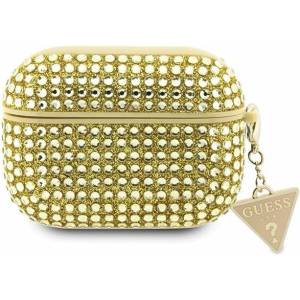 Guess Кейс Guess GUAPHDGTPD за AirPods Pro, златист / златист, Rhinestone Tr (GUE002868-0)