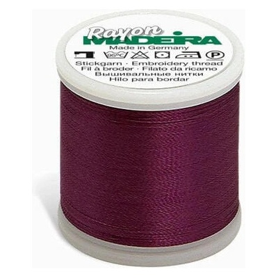 Vyšívací nit Madeira Rayon č. 40 (200m) barva 1033 purple pansy