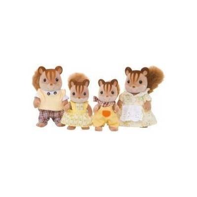 Sylvanian Families Комплект за Кукли Sylvanian Families 4172 Family Ecureuil Roux