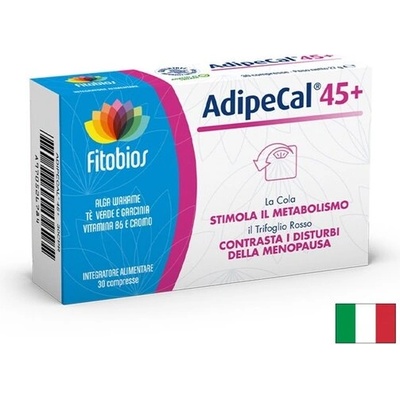 Fitobios Контрол на теглото и стимулиране на метаболизма 45+ AdipeCal | Fitobios (430208 FITO)