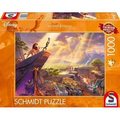SCHMIDT Lví král 1000 dílků