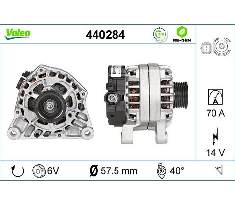 Alternátor VALEO 440284