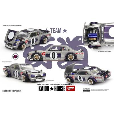 Mini GT Kaido House Nissan Skyline GT-R KPGC10 Kaido Works V1 1969 1:64