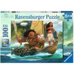 Ravensburger Пъзел Ravensburger от 100 части - Дисни Моана: Един океан, едно сърце (10719) - ozone