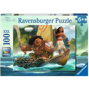 Ravensburger Пъзел Ravensburger от 100 части - Дисни Моана: Един океан, едно сърце (10719) - ozone