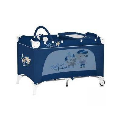 Кошара за спане и за игра Lorelli Travel Kid 2 Layers Blue Jack, 10080221537