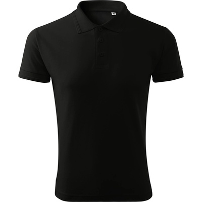 MALFINI Malfini pique polo free f03 / Мъжка поло риза - черна xxxl (f030118)