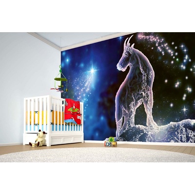 DIMEX ART Самозалепваща се флизелинова фототапета зодиакален знак - козирог 375 x 250 см