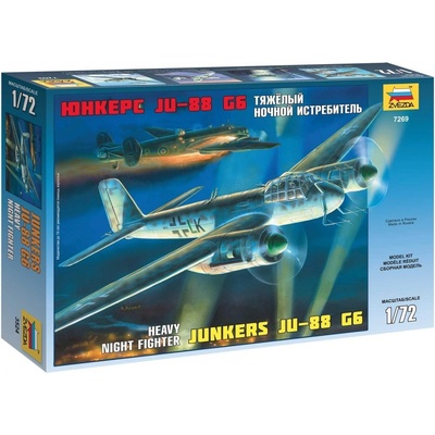 Zvezda Junkers JU 88 G6 1:72
