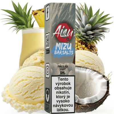 ZAP! Aisu MIZU Bar SALT Pinacolada Sorbet 10 ml 20 mg