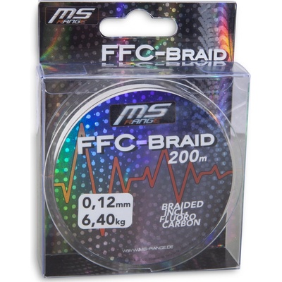 MS Range šňůra FFC-Braid 200m 0,09mm čirá