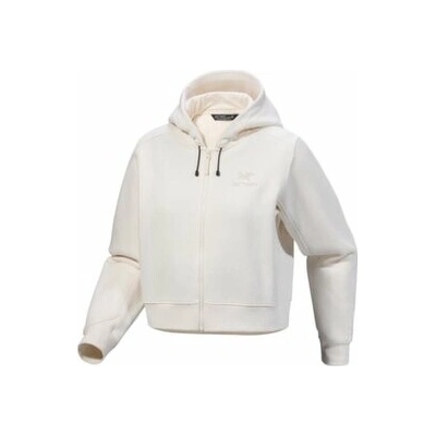 Arcteryx Emblem Fleece Full Zip Crop Hoody Women Arctic Silk béžová