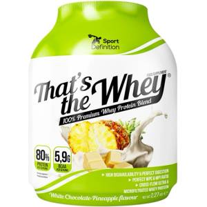 SportDefinition That's The Whey [2270 грама] Бял шоколад с ананас