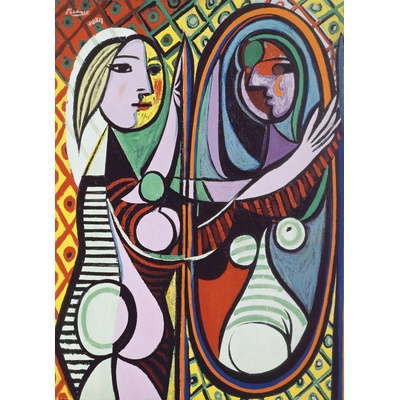 EUROGRAPHICS - Puzzle Pablo Picasso - Girl before a Mirror - 1 000 piese