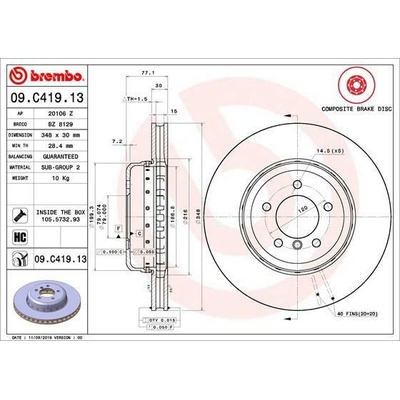 BREMBO 09.C419.13
