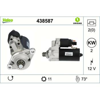 Štartér VALEO 438587