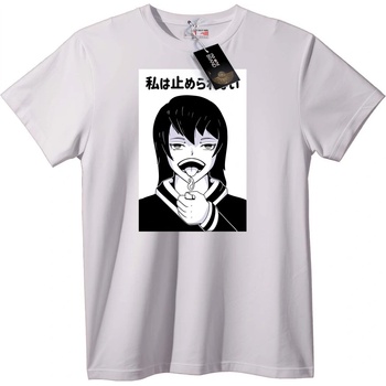 NOONEBRAND Тениска Аниме: Не Мога да Бъда Спрян - XS, Black