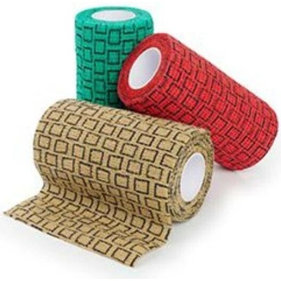 Kruuse Kruuse Jorgen A/S Obinadlo elast. SafeVet 10 cm x 4,5 m mix 1 ks