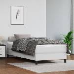 vidaXL Матрак за легло с покет пружини средна твърдост бял 120x190x20 см плат (4007149)