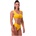 NEBBIA Miami Retro bikini top - Yellow (Yellow)
