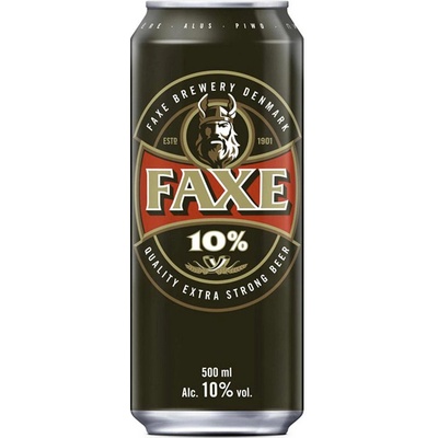 Faxe Extra Strong 10% 0,5 l (plech)