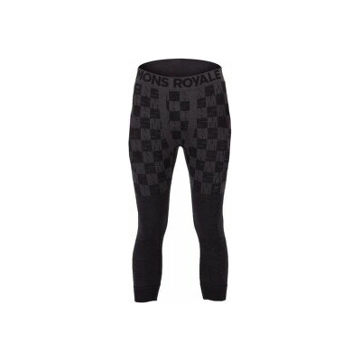 Mons Royale Ascender Merino Seamless 3/4 Legging Men šedá