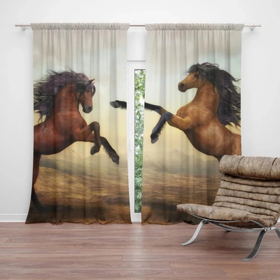 Sablio Záves Vzpínajúci sa kôň: 2 ks 140x250 cm