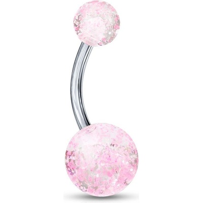 Šperky4U piercing do pupíku titan TIT1005-P