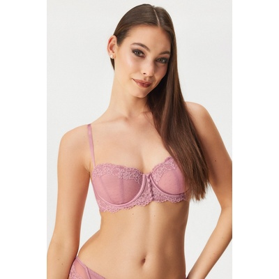Hunkemöller Podprsenka Laila nevystužená staroružová