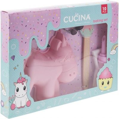 La Cucina Dětská sada na pečení Unicorn, 10 ks – Zboží Dáma