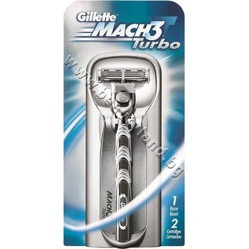 Gillette Самобръсначка Gillette Mach 3 Turbo, p/n GI-1300002 - Самобръсначка с резервно ножче (GI-1300002)