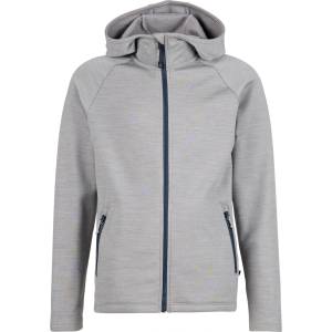 Heber Peak Детско вълнено яке Heber Peak Kid's Merino210 EvergreenHe. Zip Hoody Zip-up hoodie - Ash Grey / Melange - размер 152 (EU) (703-6574-0115)
