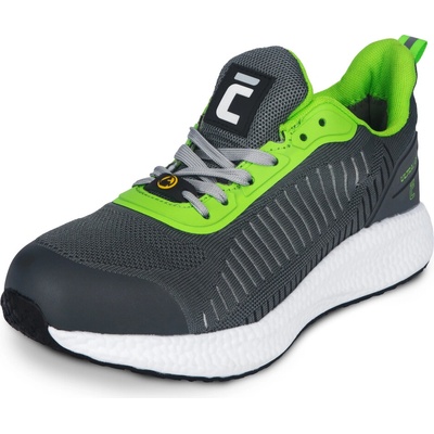 ČERVA ULTRALIGHT MF ESD S1 SR polobotka Černá/bílá